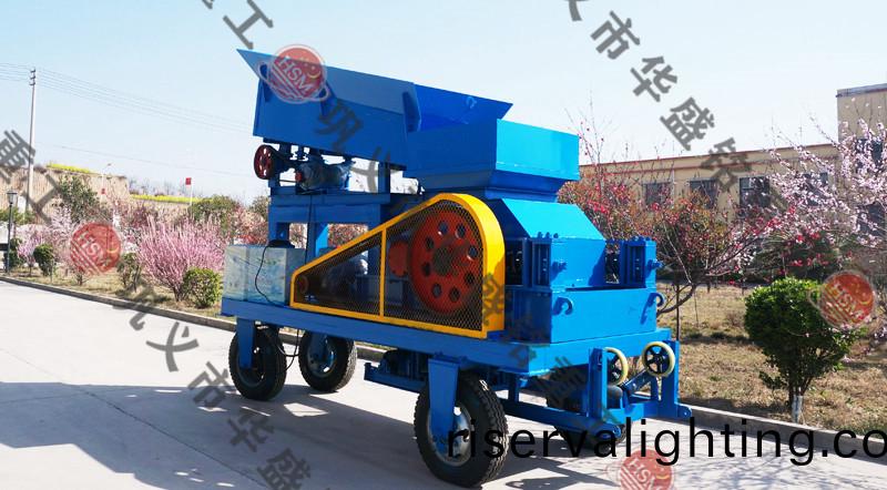 迻動式煤矸石破碎機
