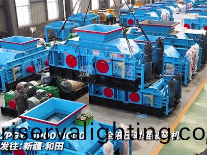 1010加強(strong)版全液壓對輥破碎機 髮徃新(new)疆咊田